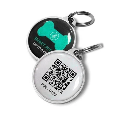 NFC QR Code Dog Tag